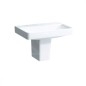 Laufen Pro S - Lavabo, 650x465 mm, sans trou pour robinetterie, sans trop-plein, avec LCC, blanc H8109644001421 Laufen Pro S - Lavabo, 650x465 mm, sans trou pour robinetterie, sans trop-plein, avec LCC, blanc H8109644001421