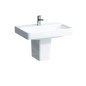Laufen Pro S - Lavabo, 650x465 mm, 1 trou robinetterie, sans trop-plein, blanc H8109640001561 Laufen Pro S - Lavabo, 650x465 mm, 1 trou robinetterie, sans trop-plein, blanc H8109640001561
