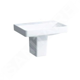 Laufen Pro S - Lavabo 650x465 mm, sans trou pour robinetterie, sans trop-plein, blanc H8109640001421