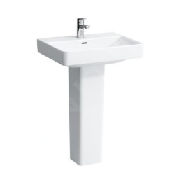 Laufen Pro S - Lavabo, 600x465 mm, 3 trou pour robinetterie, avec LCC, blanc H8109634001081