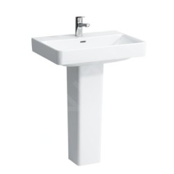 Laufen Pro S - Lavabo, 650x465 mm, 1 trou pour robinetterie, avec LCC, blanc H8109644001041