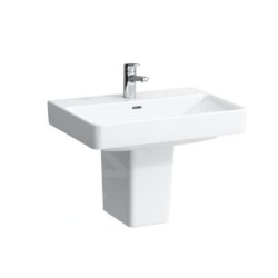 Laufen Pro S - Lavabo, 650x465 mm, 1 trou pour robinetterie, avec LCC, blanc H8109644001041