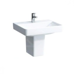 Laufen Pro S - Lavabo, 600x465 mm, 1 trou robinetterie, sans trop-plein, avec LCC, blanc H8109634001561