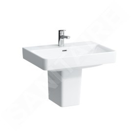 Laufen Pro S - Lavabo, 650x465 mm, 1 trou pour robinetterie, blanc H8109640001041