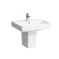 Laufen Pro S - Lavabo, 600x465 mm, 1 trou pour robinetterie, avec LCC, blanc H8109634001041 Laufen Pro S - Lavabo, 600x465 mm, 1 trou pour robinetterie, avec LCC, blanc H8109634001041
