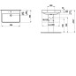 Laufen Pro S - Lavabo, 700x465 mm, 1 trou pour robinetterie, avec LCC, blanc H8109674001041 Laufen Pro S - Lavabo, 700x465 mm, 1 trou pour robinetterie, avec LCC, blanc H8109674001041