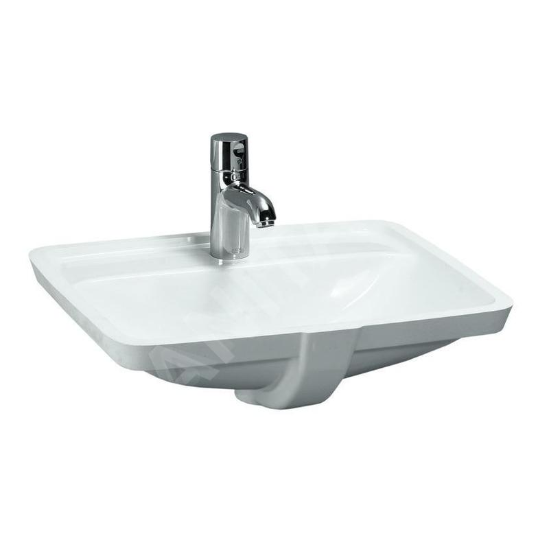 Laufen Pro A - Lavabo, 490x360 mm, 1 trou pour robinetterie, avec LCC, blanc H8119664001041 Laufen Pro A - Lavabo, 490x360 mm, 1 trou pour robinetterie, avec LCC, blanc H8119664001041