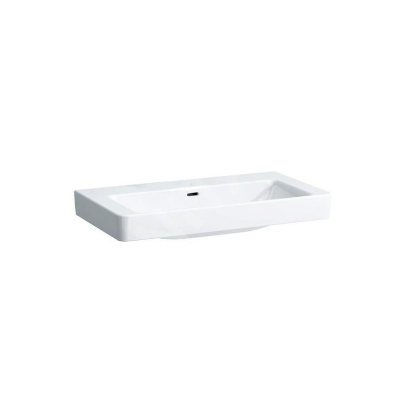 Laufen Pro S - Lavabo 850x460 mm, sans trou pour robinetterie, blanc H8139650001091 Laufen Pro S - Lavabo 850x460 mm, sans trou pour robinetterie, blanc H8139650001091