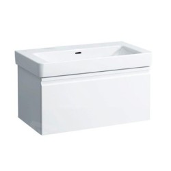 Laufen Pro S - Lavabo 850x460 mm, sans trou pour robinetterie, blanc H8139650001091