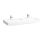 Laufen Pro S - Lavabo, 1200x465 mm, 2 trous pour robinetterie, avec LCC, blanc H8149654001071 Laufen Pro S - Lavabo, 1200x465 mm, 2 trous pour robinetterie, avec LCC, blanc H8149654001071