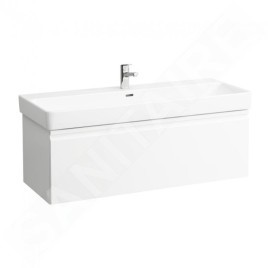 Laufen Pro S - Lavabo, 1200x465 mm, 1 trou pour robinetterie, blanc H8149650001041