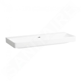 Laufen Pro S - Lavabo, 1200x465 mm, sans trou pour robinetterie, avec LCC, blanc H8149654001091