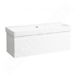 Laufen Pro S - Lavabo, 1200x465 mm, sans trou pour robinetterie, avec LCC, blanc H8149654001091