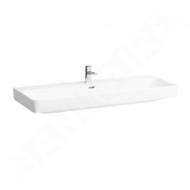 Laufen Pro S - Lavabo, 1200x465 mm, 1 trou pour robinetterie, avec LCC, blanc H8149654001041