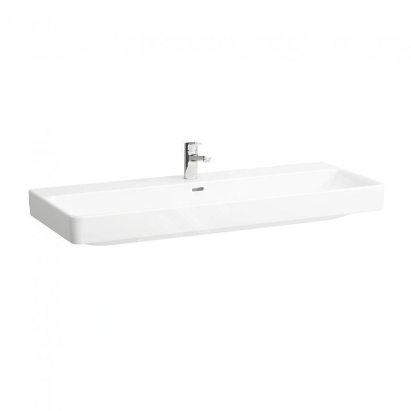 Laufen Pro S - Lavabo, 1200x465 mm, 1 trou pour robinetterie, avec LCC, blanc H8149654001041 Laufen Pro S - Lavabo, 1200x465 mm, 1 trou pour robinetterie, avec LCC, blanc H8149654001041