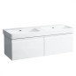Laufen Pro S - Double-lavabo 1300x460 mm, sans trou pour robinetterie, avec LCC, blanc H8149684001091 Laufen Pro S - Double-lavabo 1300x460 mm, sans trou pour robinetterie, avec LCC, blanc H8149684001091
