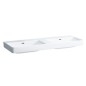 Laufen Pro S - Double-lavabo 1300x460 mm, sans trou pour robinetterie, blanc H8149680001091 Laufen Pro S - Double-lavabo 1300x460 mm, sans trou pour robinetterie, blanc H8149680001091