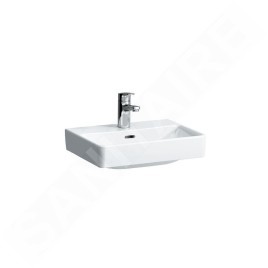 Laufen Pro S - Lave-mains, 450x340 mm, 1 trou pour robinetterie, blanc H8169610001041