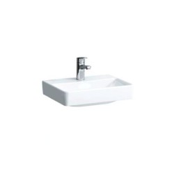 Laufen Pro S - Lave-mains, 450x340 mm, 1 trou robinetterie, sans trop-plein, avec LCC, blanc H8169614001561