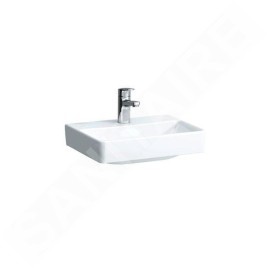 Laufen Pro S - Lavabo 450x340 mm, 1 trou pour robinetterie, sans trop plein, blanc H8169610001561