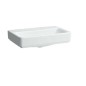 Laufen Pro S - Lavabo Compact, 550x380 mm, sans trou pour robinetterie, sans trop-plein, avec LCC, blanc H8179584001421 Laufen Pro S - Lavabo Compact, 550x380 mm, sans trou pour robinetterie, sans trop-plein, avec LCC, blanc H8179584001421