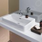 Laufen Pro S - Lavabo Compact, 600x380 mm, 1 trou pour robinetterie, blanc H8179590001041 Laufen Pro S - Lavabo Compact, 600x380 mm, 1 trou pour robinetterie, blanc H8179590001041