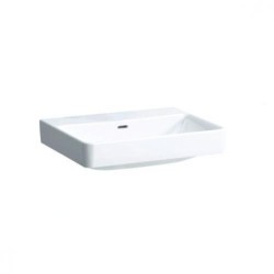 Laufen Pro S - Lavabo, 600x465 mm, sans trou pour robinetterie, avec LCC, blanc H8169634001091