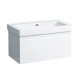 Laufen Pro S - Lavabo 850x460 mm, sans trou pour robinetterie, avec LCC, blanc H8169654001091