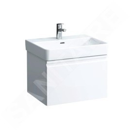 Laufen Pro S - Lavabo, 650x465 mm, 3 trou pour robinetterie, avec LCC, blanc H8169644001081
