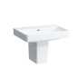 Laufen Pro S - Lavabo, 650x465 mm, sans trou pour robinetterie, avec LCC, blanc H8169644001091 Laufen Pro S - Lavabo, 650x465 mm, sans trou pour robinetterie, avec LCC, blanc H8169644001091