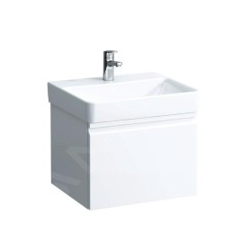 Laufen Pro S - Lavabo, 550x465 mm, 1 trou robinetterie, sans trop-plein, blanc H8169620001561