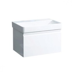 Laufen Pro S - Lavabo 650x465 mm, sans trou pour robinetterie, sans trop-plein, blanc H8169640001421
