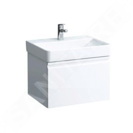 Laufen Pro S - Lavabo, 600x465 mm, sans trou pour robinetterie, sans trop-plein, avec LCC, blanc H8169634001421