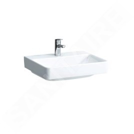 Laufen Pro S - Lavabo, 550x465 mm, 1 trou robinetterie, sans trop-plein, avec LCC, blanc H8169624001561