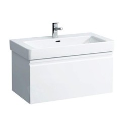 Laufen Pro S - Lavabo, 1050x460 mm, 1 trou pour robinetterie, avec LCC, blanc H8169664001041