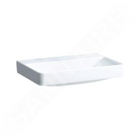 Laufen Pro S - Lavabo 700x465 mm, sans trou pour robinetterie, sans trop-plein, blanc H8169670001421