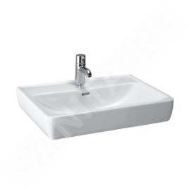 Laufen Pro - Lavabo, 550x480 mm, 1 trou pour robinetterie, blanc H8179510001041