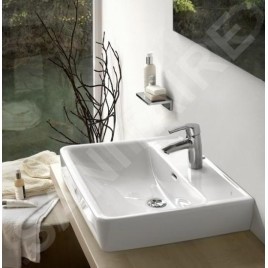 Laufen Pro - Lavabo, 550x480 mm, 1 trou pour robinetterie, blanc H8179510001041