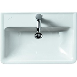 Laufen Pro - Lavabo, 550x480 mm, 1 trou pour robinetterie, avec LCC, blanc H8189514001041