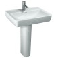Laufen Pro - Lavabo, 600x480 mm, 1 trou pour robinetterie, avec LCC, blanc H8189524001041 Laufen Pro - Lavabo, 600x480 mm, 1 trou pour robinetterie, avec LCC, blanc H8189524001041