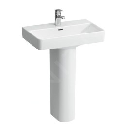 Laufen Pro S - Lavabo Compact, 600x380 mm, 1 trou pour robinetterie, avec LCC, blanc H8189594001041