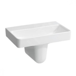 Laufen Pro S - Lavabo Compact, 600x380 mm, sans trou pour robinetterie, sans trop-plein, avec LCC, blanc H8189594001421