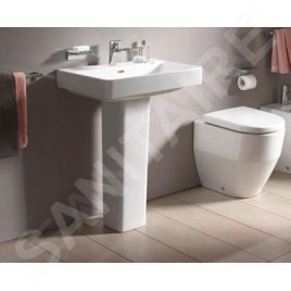 Laufen Pro S - Lavabo Compact, 600x380 mm, sans trou pour robinetterie, avec LCC, blanc H8189594001091