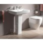 Laufen Pro S - Lavabo Compact, 600x380 mm, sans trou pour robinetterie, blanc H8189590001091