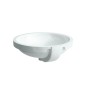 Laufen Pro - Lavabo 420x420 mm, sans trou pour robinetterie, blanc H8189620001091 Laufen Pro - Lavabo 420x420 mm, sans trou pour robinetterie, blanc H8189620001091
