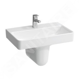 Laufen Pro S - Lavabo Compact, 600x380 mm, 1 trou pour robinetterie, sans trop-plein, blanc H8189590001561