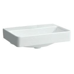 Laufen Pro S - Lavabo Compact, 600x380 mm, sans trou pour robinetterie, sans trop-plein, blanc H8189590001421