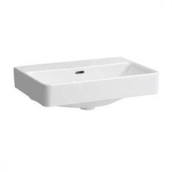 Laufen Pro S - Lavabo Compact, 550x380 mm, sans trou pour robinetterie, avec LCC, blanc H8189584001091