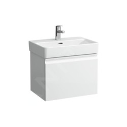 Laufen Pro S - Lavabo Compact, 550x380 mm, sans trou pour robinetterie, avec LCC, blanc H8189584001091
