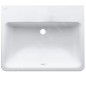 Laufen Pro S - Lavabo à encastré, 560x440 mm, sans trou pour robinetterie, blanc H8189630001091 Laufen Pro S - Lavabo à encastré, 560x440 mm, sans trou pour robinetterie, blanc H8189630001091